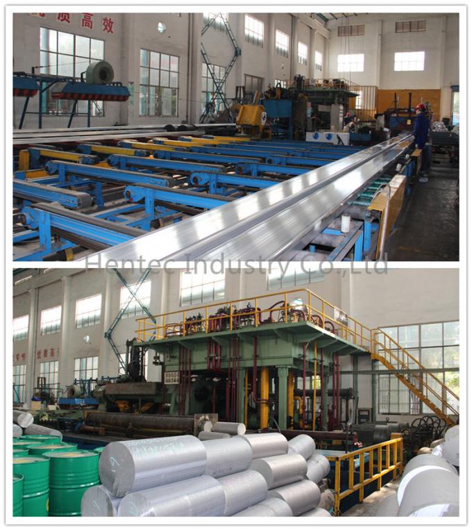 Silvery Anodized Aluminum Solar Panel Frame 6063 / 6061 With Finished Machining