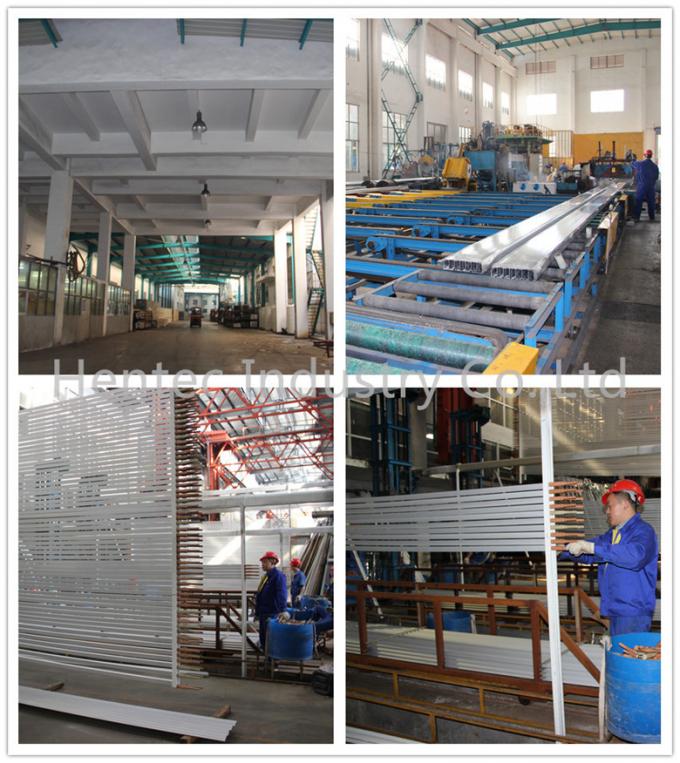 PVDF Paint Aluminum Window Frame Extrusions / Extruded Aluminium