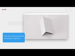 Anodized 6063 Industrial Extruded Aluminium Profiles Electrical Cover