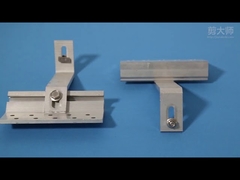 High Corrosion Resistance Solar Roof Mounting Systems Solar Rail With Easy Installation