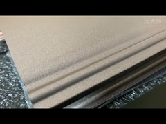 6063 T5 Powder Painted Aluminium Window Frame Profiles For Sliding Window