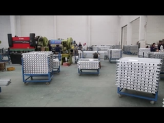 Silvery / Black Anodized Powder Painted Solar Panel Aluminum Frame Oxidized