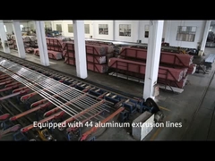 Powder Painting / Anodizing 6061 Aluminum Extrusion Profile With Drilling / Cutting