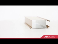 Customeized aluminium extruded sections , Powder Coating Aluminium Profiles