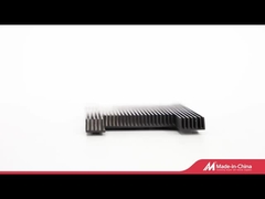 Alodine Aluminum Heat Sink Extrusion , Standard Extrusion Profiles With CNC Machining