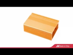 Bright Anodizing Industrial Aluminium Extrusion Profiles Customized CNC Machining