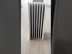 Black Anodizing Aluminum Heatsink Profiles / Heat Sink Profiles For Led Light