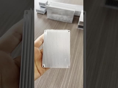 6063- T5 Silvery Black Cylinder Shell Industrial Aluminum Profile With Longlife