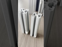 6063 Alloy Alodine Aluminum Heatsink Extrusion Profiles With CNC Machining