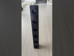 Black / Clear Anodizing Aluminum Extrusion Profiles Electrophoretic Coated