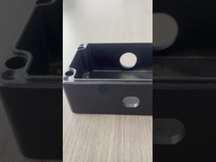 6063- T5 Silvery , Black Industrial Aluminium Profile Pneumatic / Motor Cylinder Shell