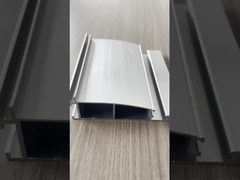 Silvery Anodized Industrial Aluminium Profile , Aluminium Alloy 6063 Extrusion