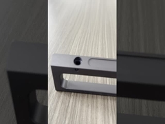 Black / Clear Anodized Aluminum Industrial Profile Alloy 6063 For Machinery