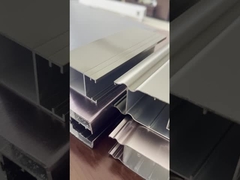 Anodizing 6061 6005 Extruded Aluminium Profiles Cutting / Driling / Punching