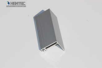 Cutting / Bending 6061 Aluminum Frame For Solar Panel Frame Silvery / Black