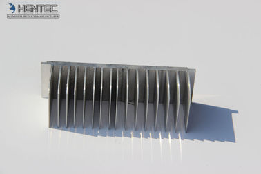 High Power LED Heat Sink Extrusion Profiles PVDF / Carbon - Flouride Coated