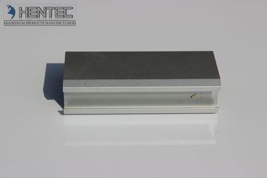 Clear / Black Extruded Aluminum Profile Anodizeing Aluminium Construction System