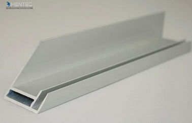 Silvery Aluminum Solar Panel Frame Bending Tempered Glass Solar Panel