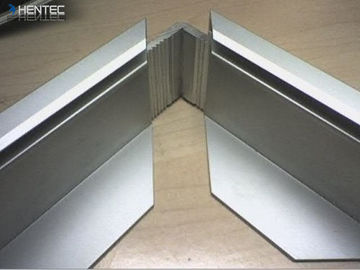 T6 Solar Panel Mounting Systems , Aluminum Anodized Aluminum Frame