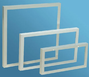 Aluminum Extrusion Frame For Solar Panels , Anodized Extrusion Profiles With Corner Key Joint