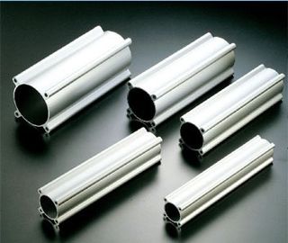 Electrophoretic Aluminum Extruded Cylinder Shell , 6061 Aluminum Dovetail Extrusion