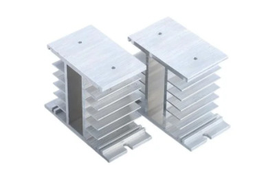 Customized Heat Sink Extrusion Profiles High Power Semiconductor Electronics