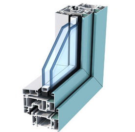 Silding Door Aluminium Door Profile , Deep - Processing Aluminum Door Extrusions