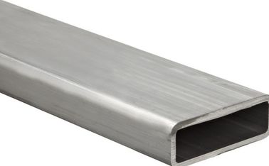 Powder Painted Construction Aluminum Profile Rectangular Tubing Extrusions 6061