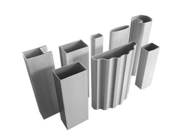 Industrial Aluminum Extrusion Rectangular Tube , Aluminium Extrusion Frame