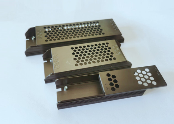 LED Power Supply Cover / Industrial Aluminium Profile With Anodizing