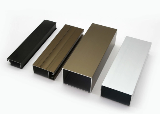 6063 Anodized Aluminium Extrusion Profiles Mill Finish For Home Elevators