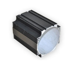 Black Anodized Extruded Aluminium Profiles Aluminum Shell For Electronic Product