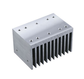 Extruded Aluminum Heatsink Extrusion Profiles Customized Shape With CNC Machining