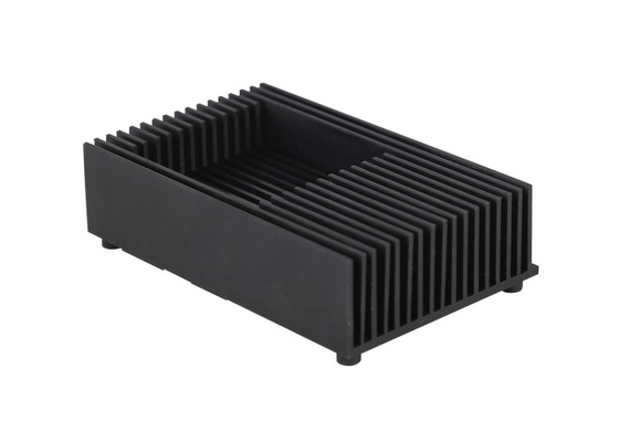 Polished Heat Sink 6082 Extruded Aluminum Enclosure Embedded Motion Controller Box