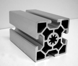 6005 Silvery Anodized Industrial Aluminium Profile System Aluminum Dovetail Extrusion