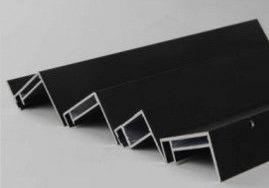 Black Anodized Aluminum Solar Panel Frame For Roof and Ground