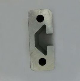 Silvery Anodized 6063-T5 Aluminium Profile System With Milling / Drilling