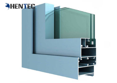 Silding / Casement Aluminium Window Frames , Customized Metal Window Frames