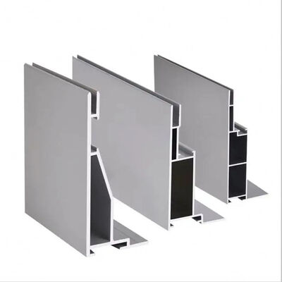 Blushing Sandblasting Anodized LED Lighting Display Aluminum Extruded Profile