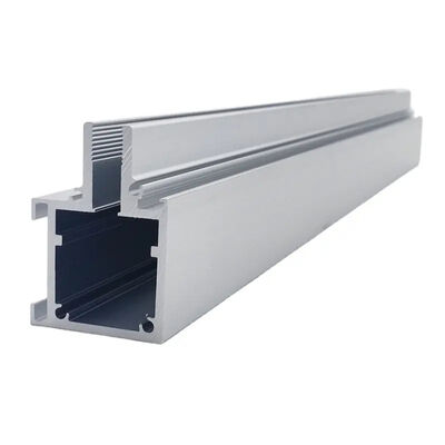 Aluminium LED Light Lamp Extruded Housing Extrusion Silver Anodizing Profile