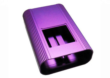 Satin Anodized / Powder Painted Aluminum Extrusions For Electronics / Electrical Covers