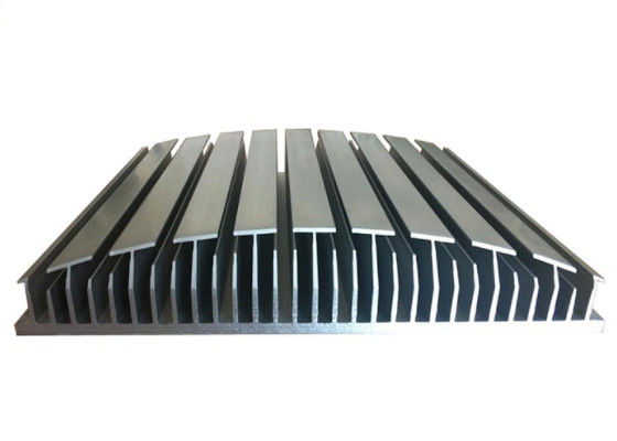 T4 6063 Alloy Radiator Aluminum Heatsink Extrusion Profiles