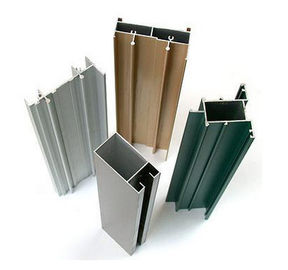 Chemical / Mechanical Polished Aluminum Window Extrusion Profiles For Architectural