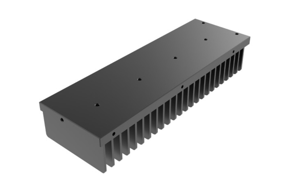 T66 Computer Heat Sink Extrusion Profiles CA Anodized Electrophoretic 6063
