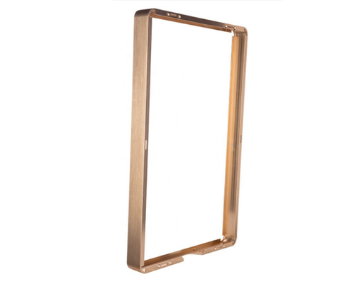 Anodised Customized Industrial Aluminium Profile TV Frame / Photo Snap Frame