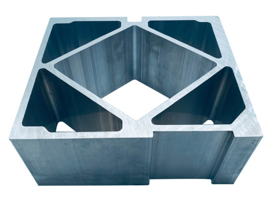 Structural Aluminum Beam / Industrial Aluminium Profile Steel Polished Suface Treatment
