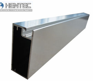 Steel Polished 6061 Extruded Aluminum Profiles For Restaurant GB/75237-2004 Standard