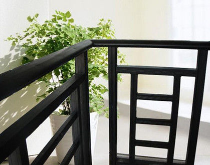 Aluminum Stair Railing For Stairs , Powder Coating ...