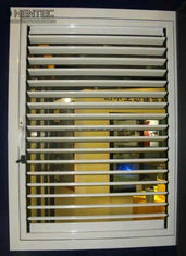 T5 / T6 Blinds Aluminum Window Frame Extrusions Gold Color ROHS