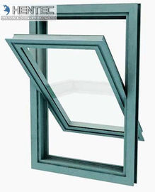 Powder Painted  Aluminum Window Extrusion Profiles 6063 Green